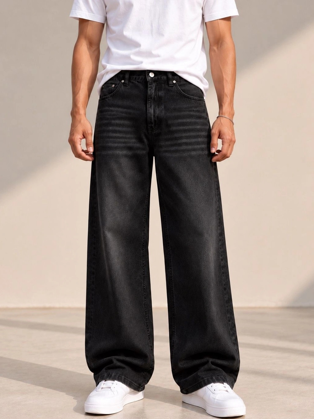 Tini Huggs Men Mid-Rise Jeans