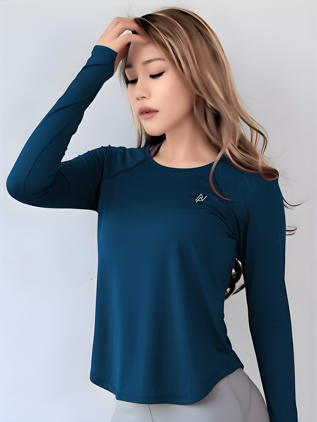 NEXSUS Women Full Sleeve Compression Fit Gym Activewear TShirt