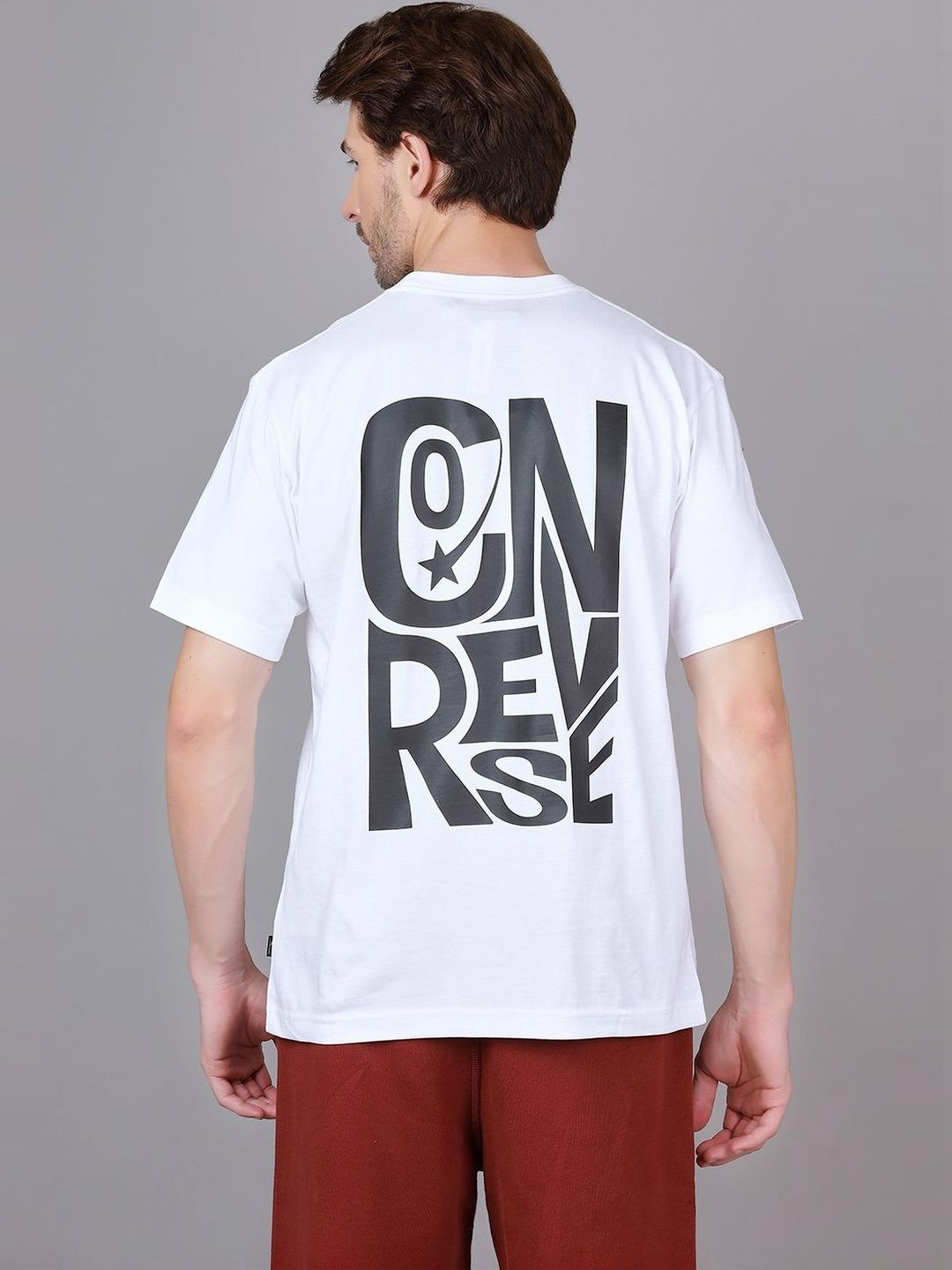Converse Unisex Block Drop Cotton T-shirt