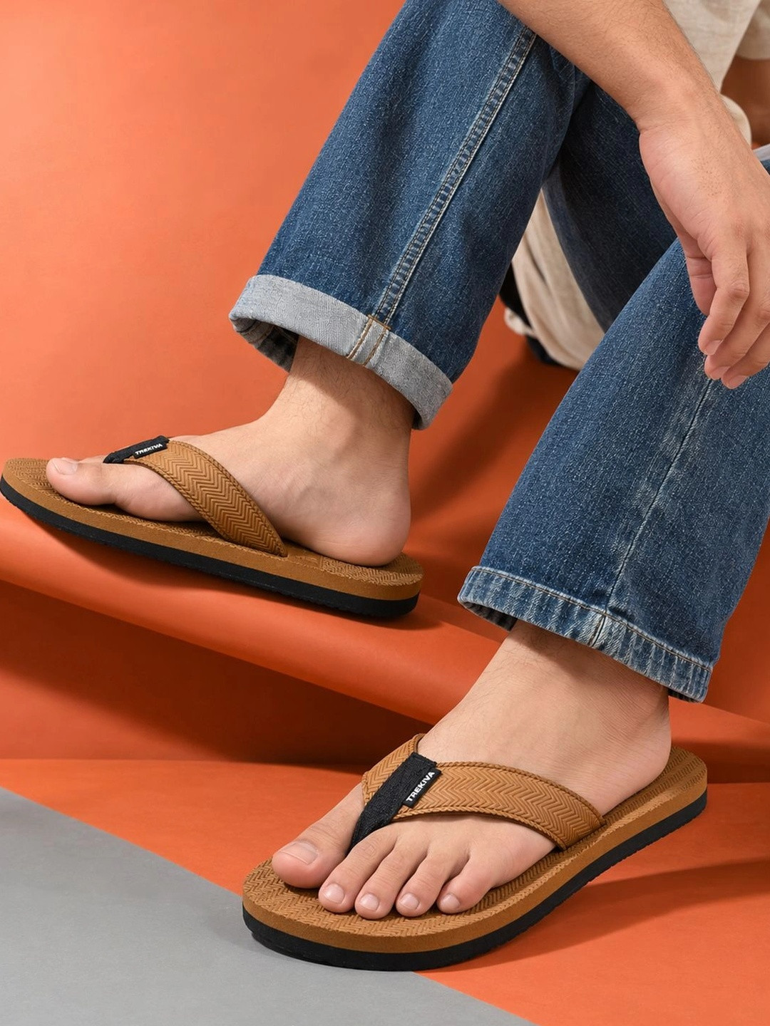 Trekiva Men Thong Flip-Flops