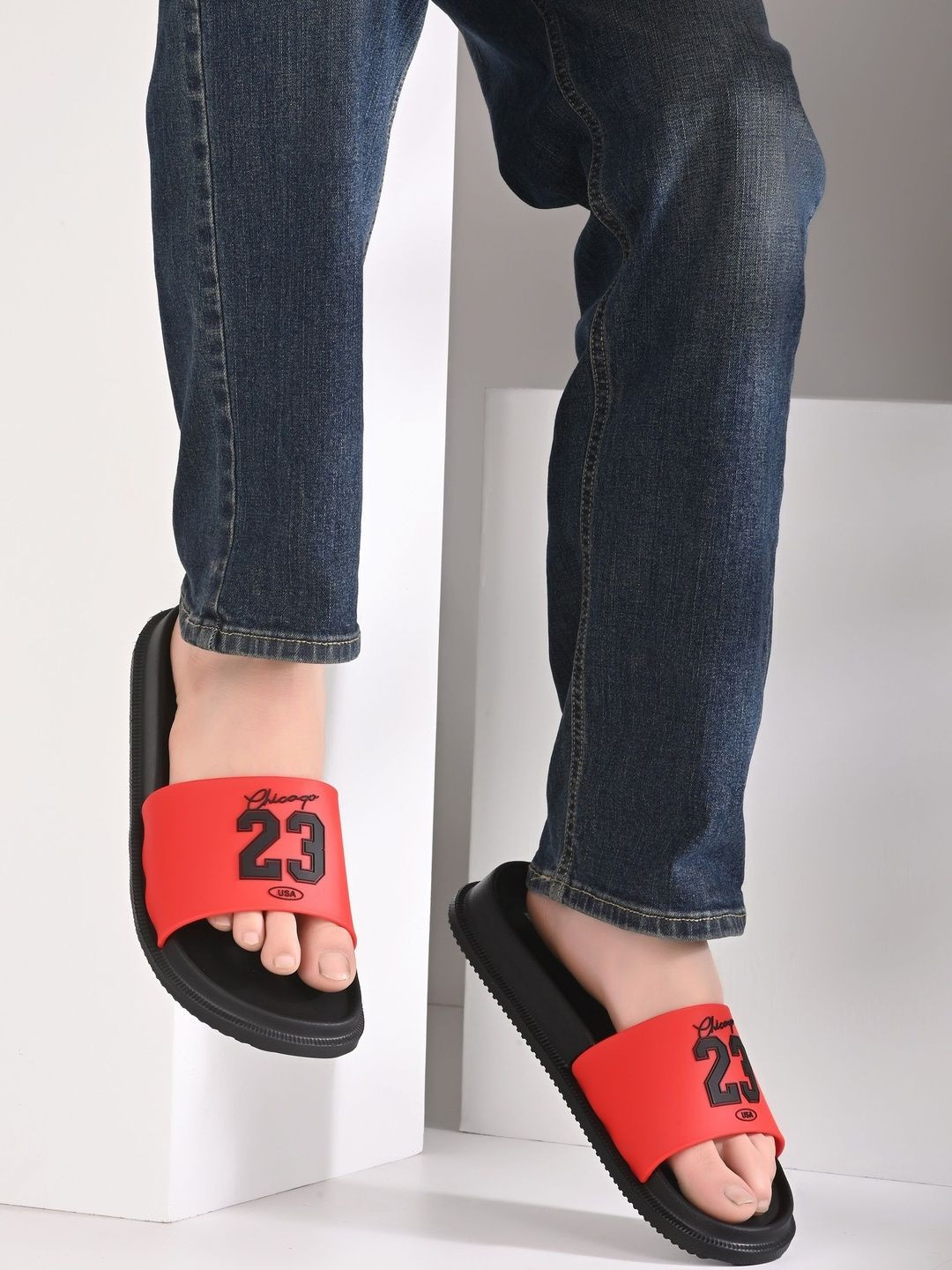 Killer Men Printed Sliders