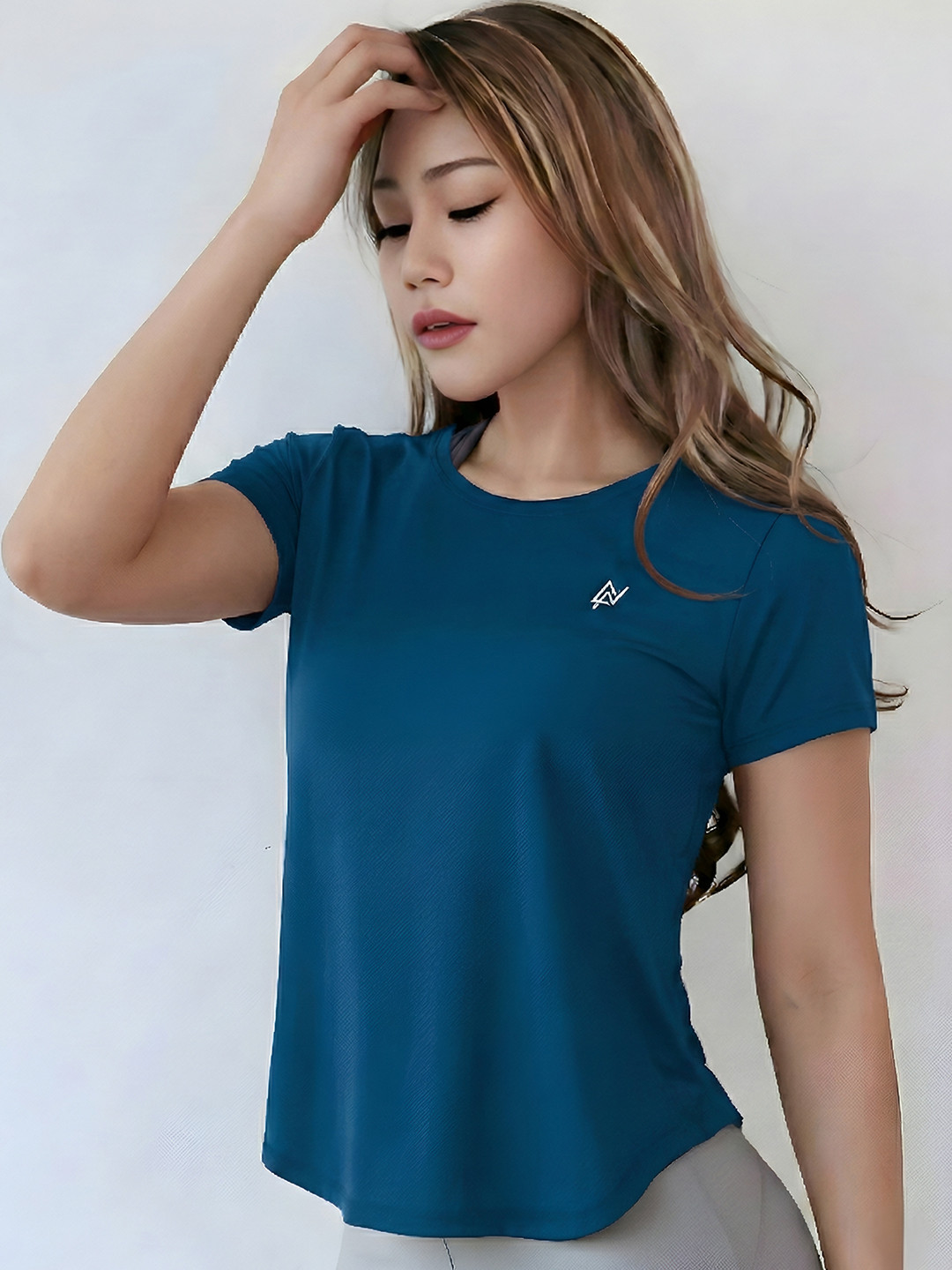 NEXSUS Women Half Sleeve Compression Fit Gym Activewear TShirt