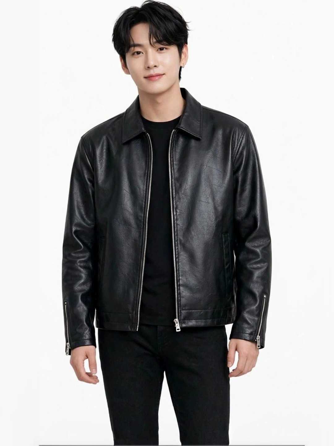 FEARLESS Men Leather Jacket