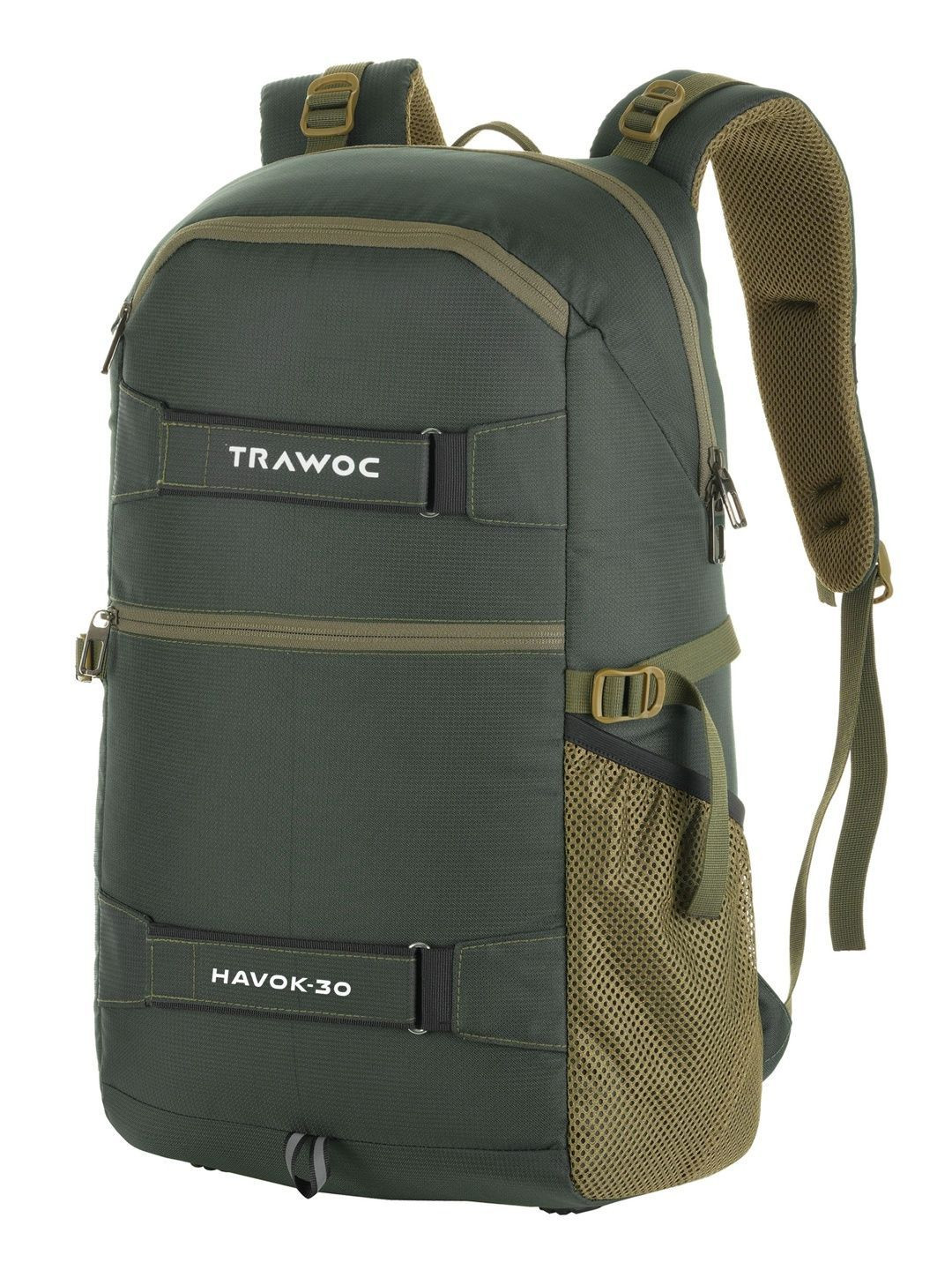 TRAWOC HAVOK Solid Unisex 30L Laptop Backpack Ideal for Office & Day Trips
