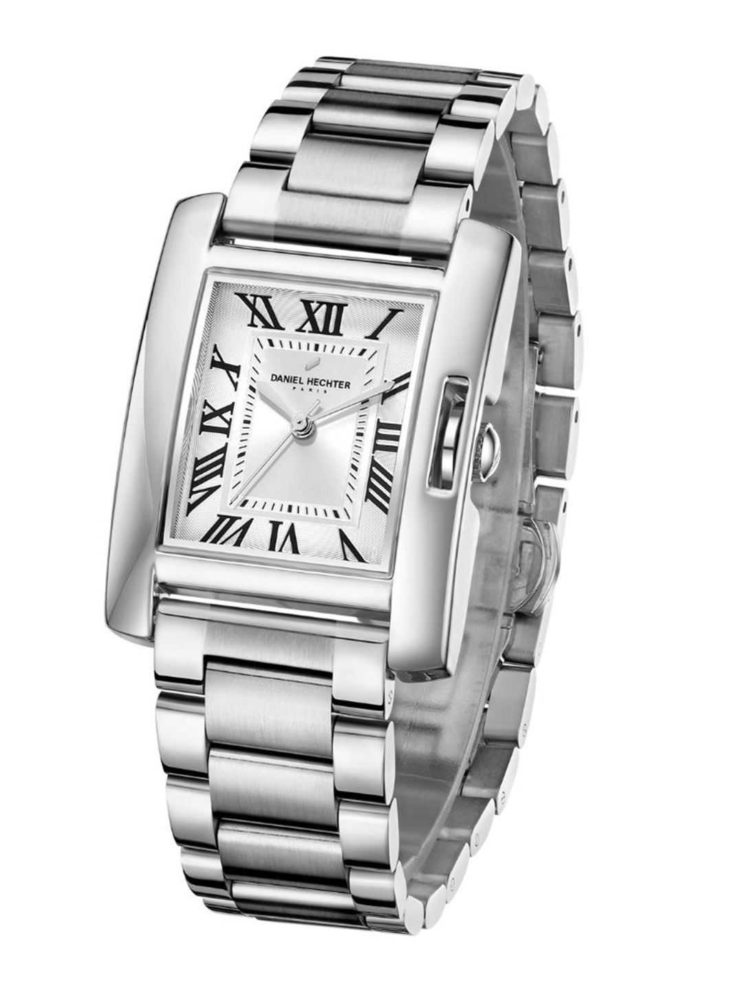 Daniel Hechter Paris Opera Collection Square Dial Watch for Women with Roman Indices