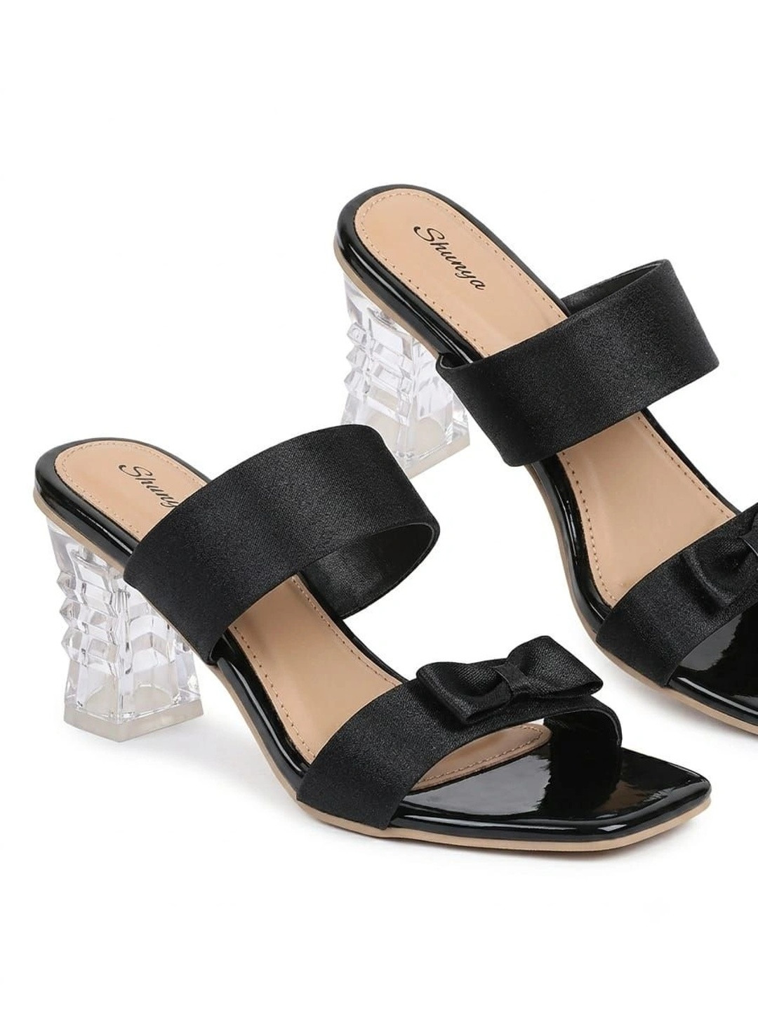 SHUNYA FOOTWEAR Women Black Sandals