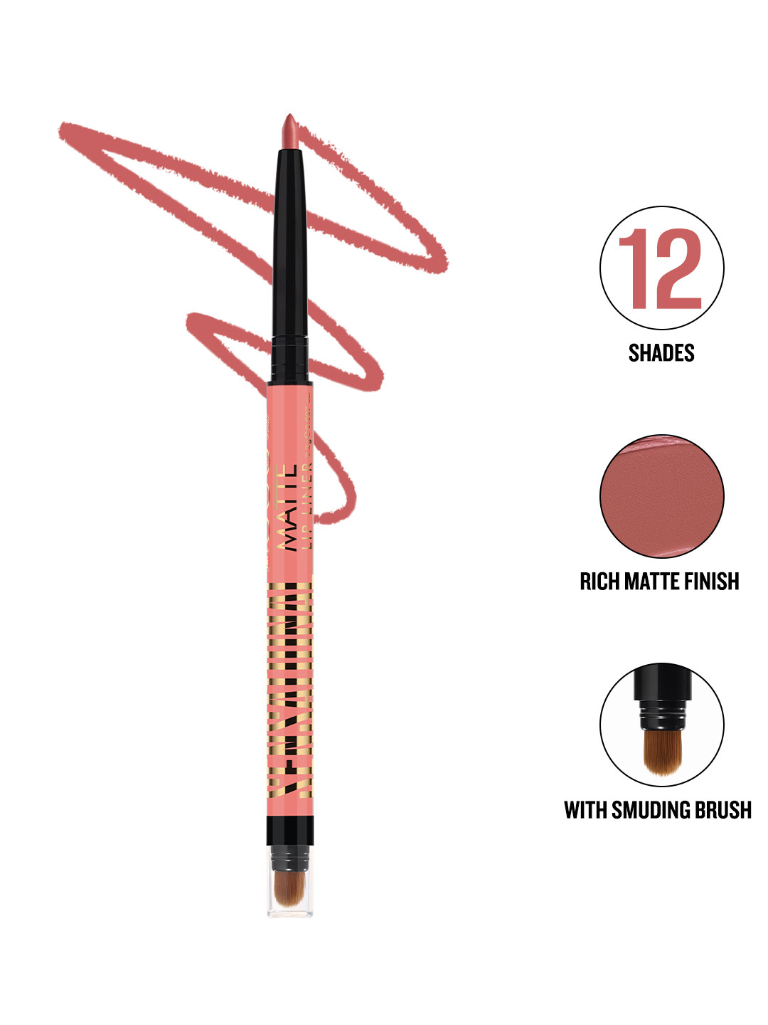 Daily Life Forever52 Sensational Matte Lip Liners - 0.2 g -Rust Romance-09