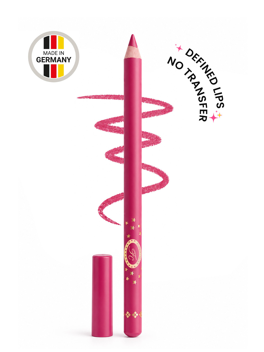 Fashion Colour Platinum Series Satin Smooth Lip Definer Pencil - Pink Dress 6