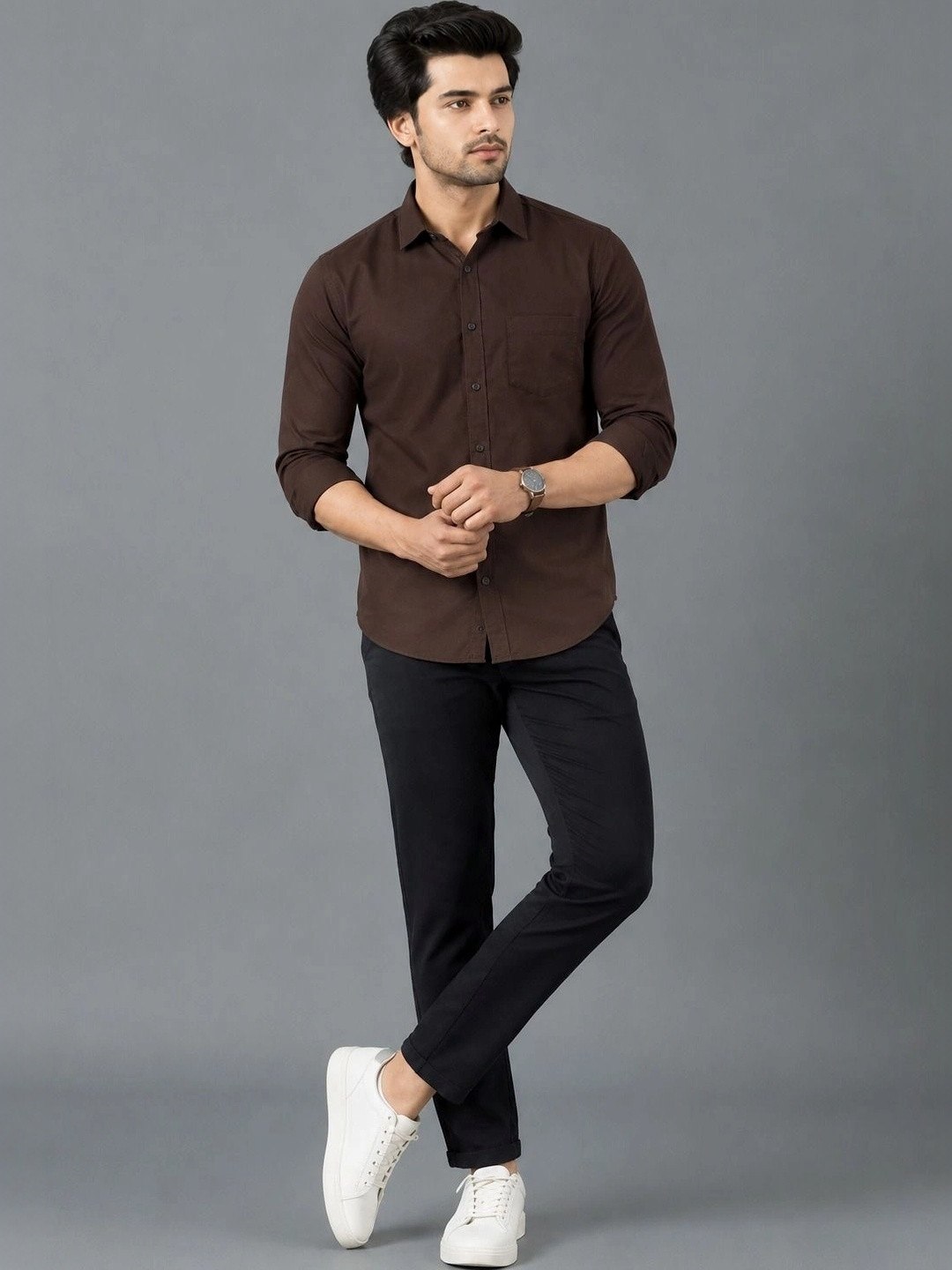 pihu Men Boxy Shirt - Image 1