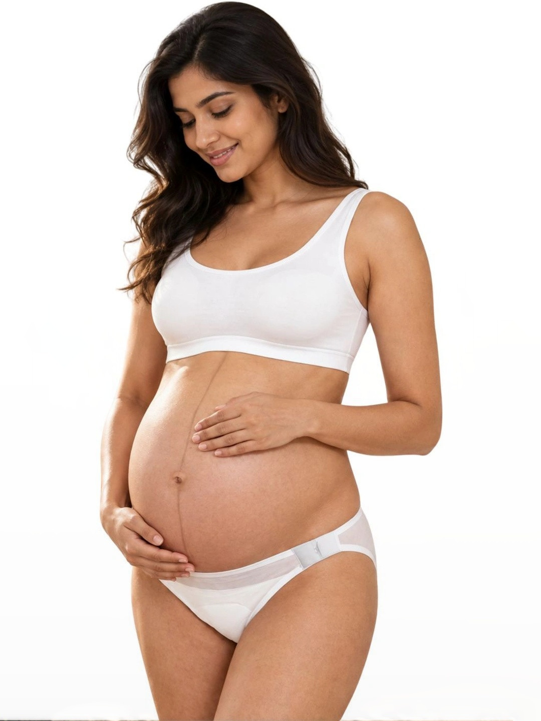 Pregawear Pack Of 4 Disposable Lochia Maternity C Section Leak Proof Post Delivery Briefs