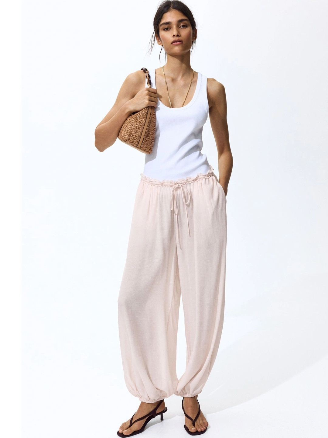 H&M Balloon Drawstring Trousers