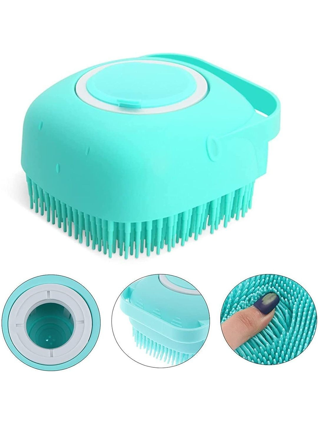 Flying Monk Exfoliating Skin Care Bath Brushes - Green