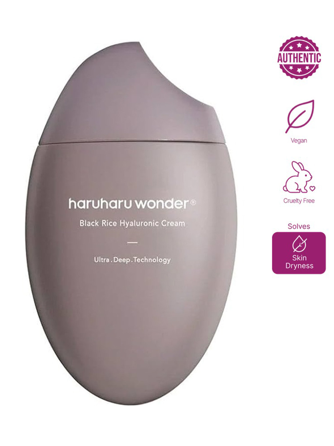 Haruharu Wonder Black Rice 10 Hyaluronic Cream - 50 ml