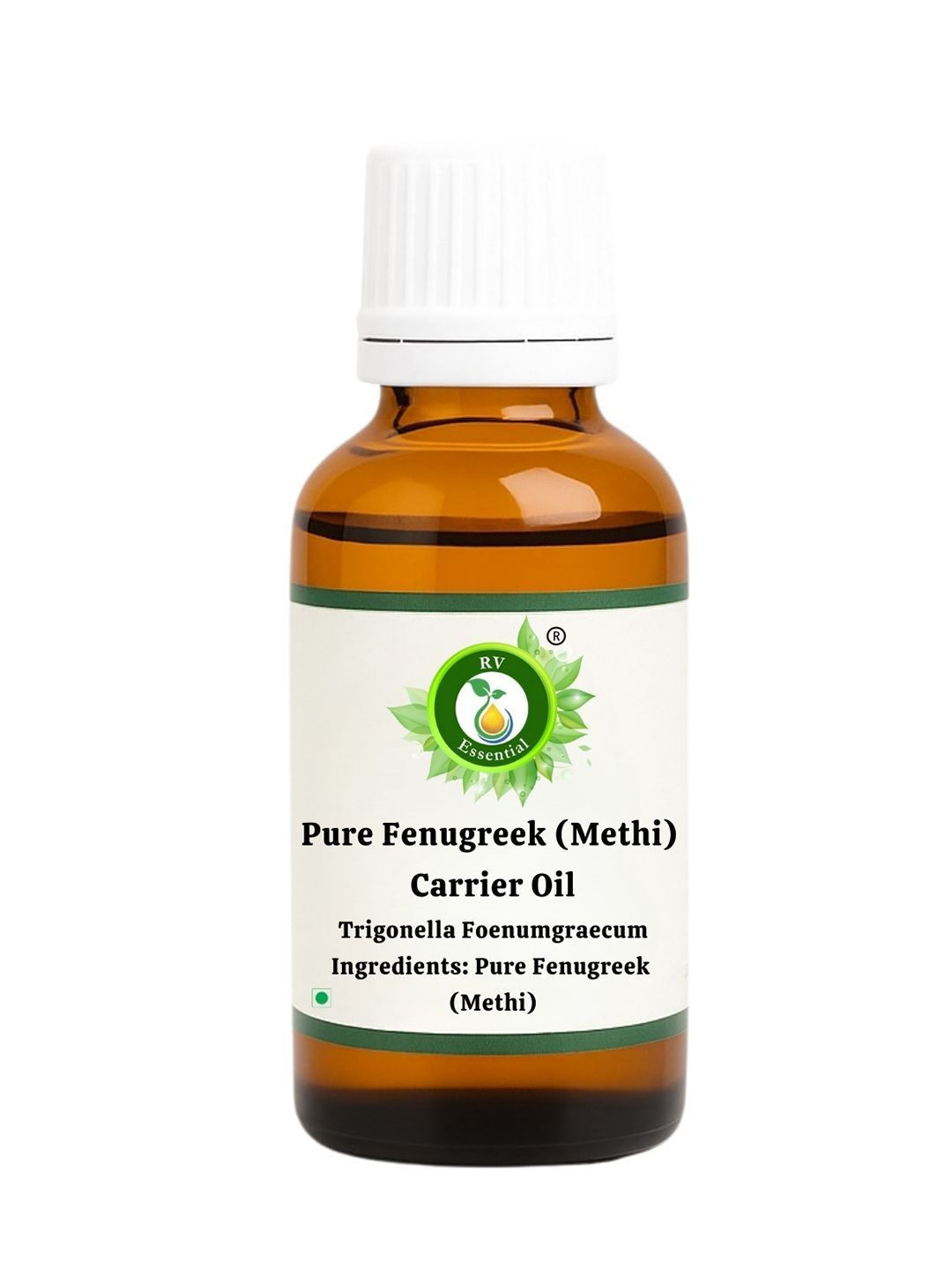 R V Essential Pure Fenugreek (Methi) Carrier Oil - 100 ml