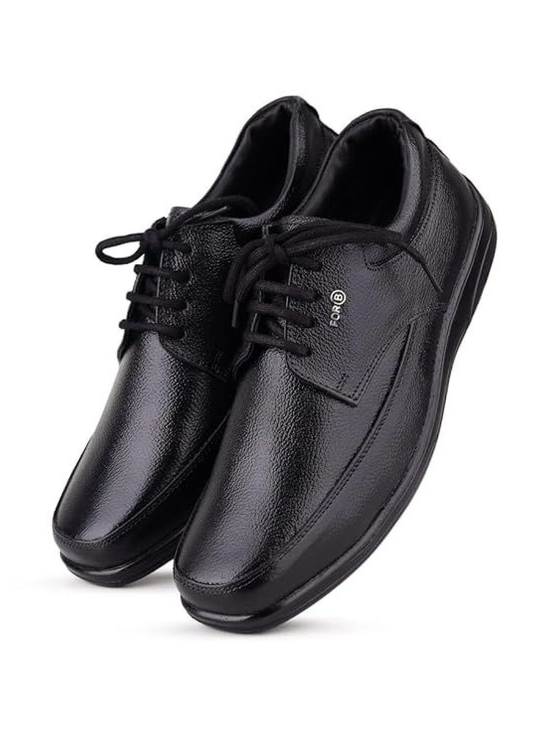 FOR-B Men Leather Formal Derbys