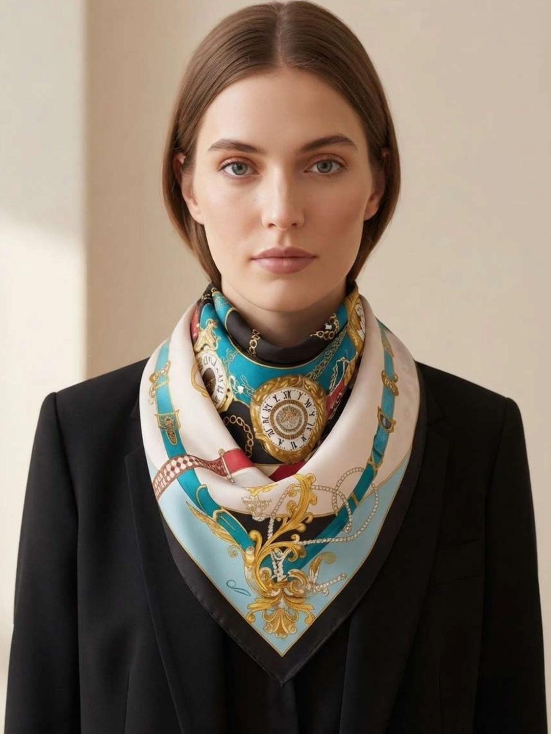 Attire Empire Women Printed Scarf
