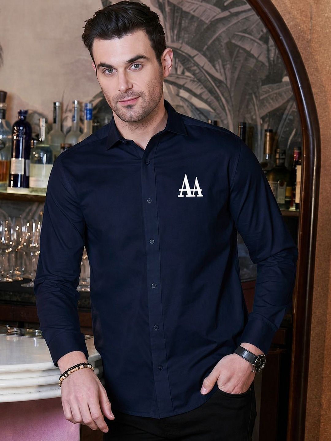 AACHARI Men Classic Casual Shirt