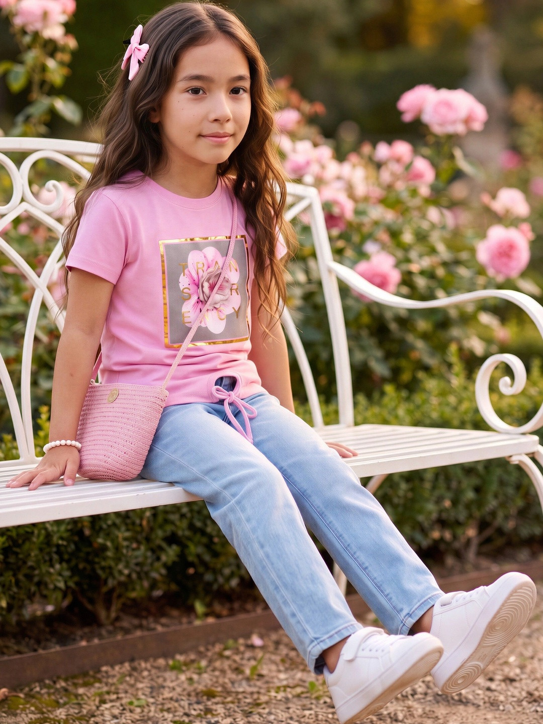 Gini and Jony Girls Cotton Tops