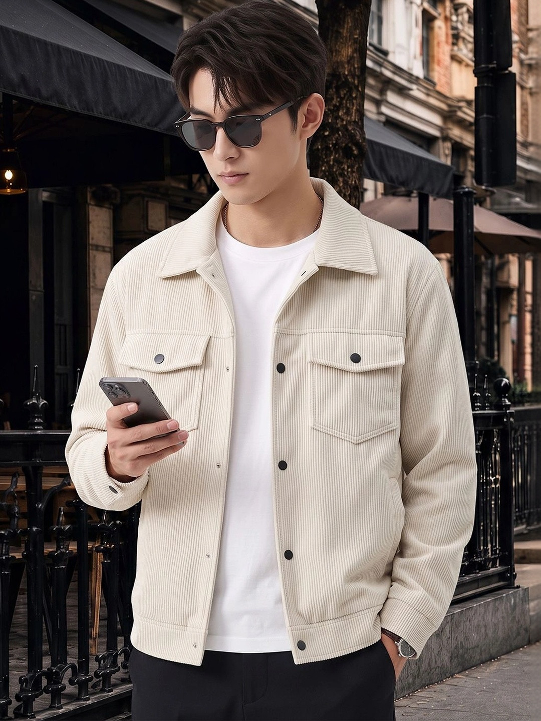 Suo Men Tailored Jacket - Image 1