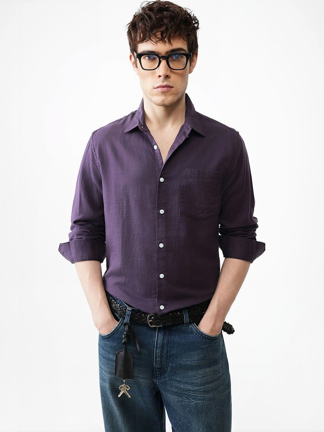 Banana Club Men Classic Casual Shirt