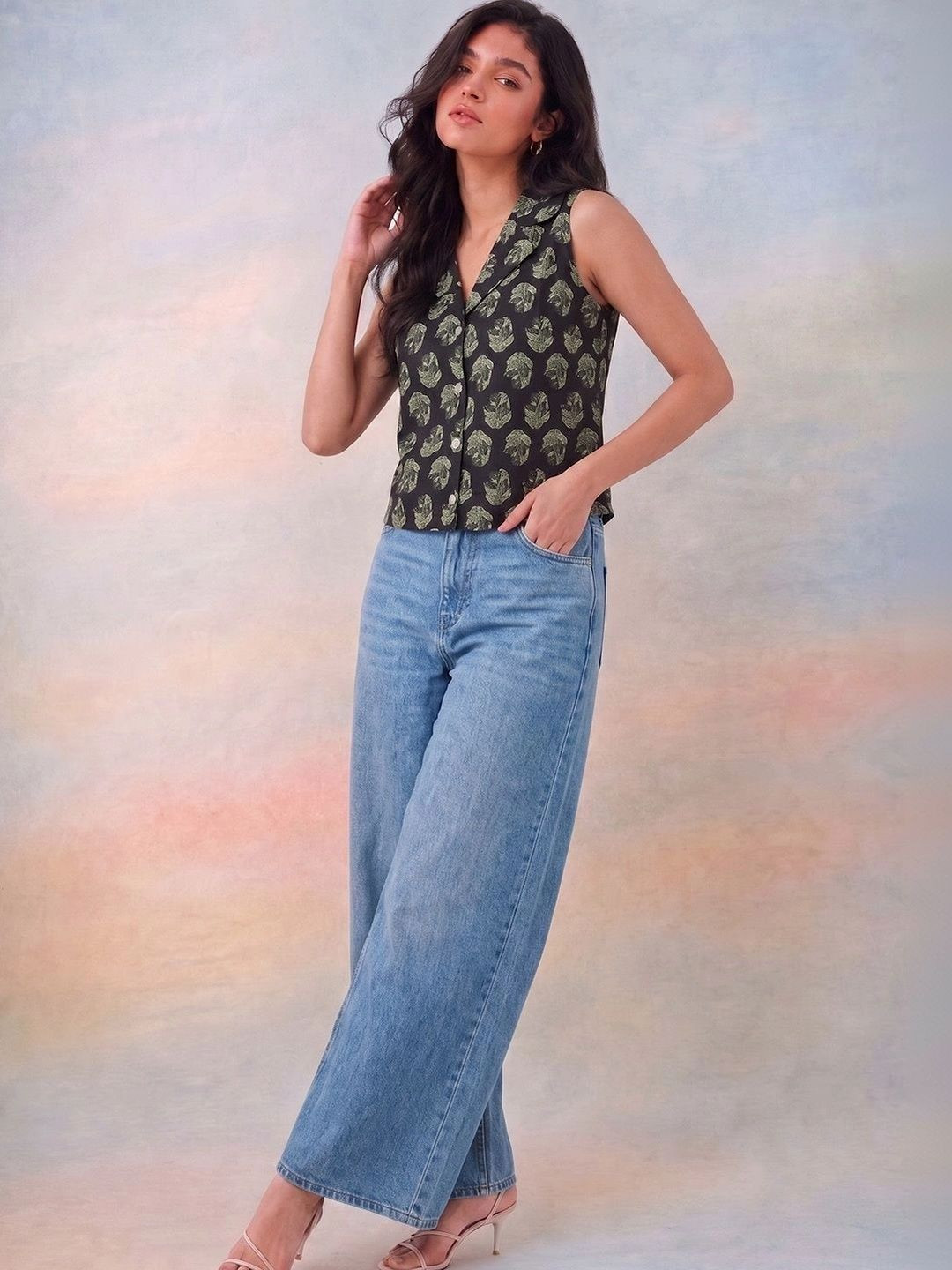 AADVIKA Women Floral Print Top