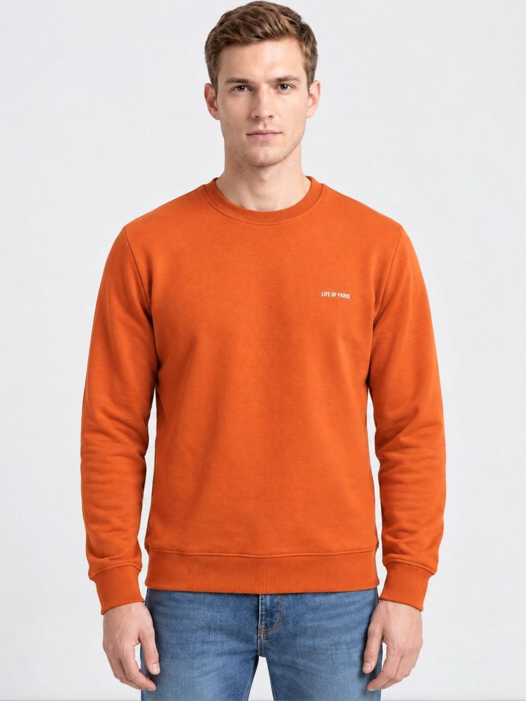 LIFE OF PARIS Men Printed Sweatshirt - Image 1