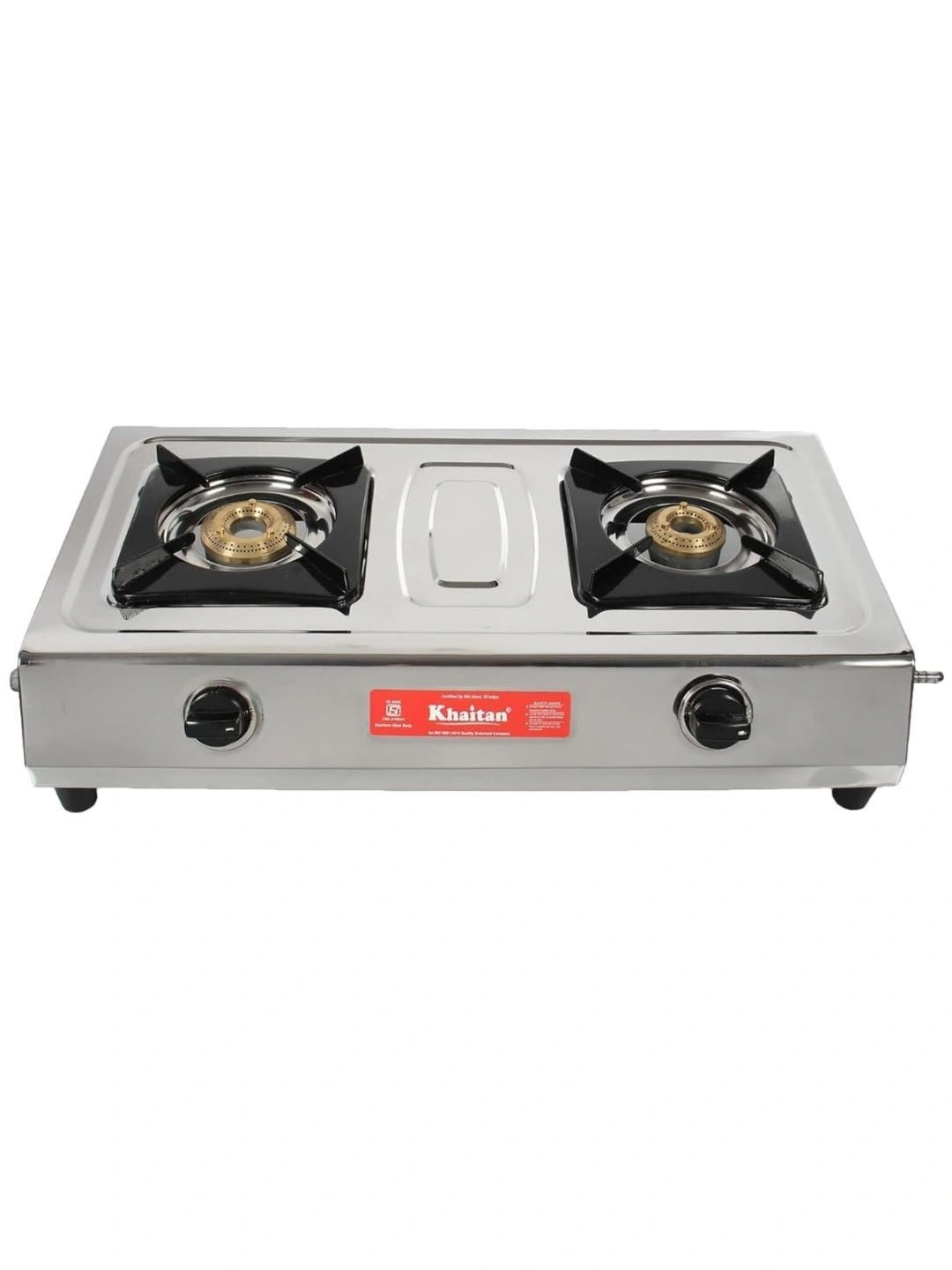 Khaitan Stainless Steel 2 Burner MAXIMA ISI Approved Gas Stove