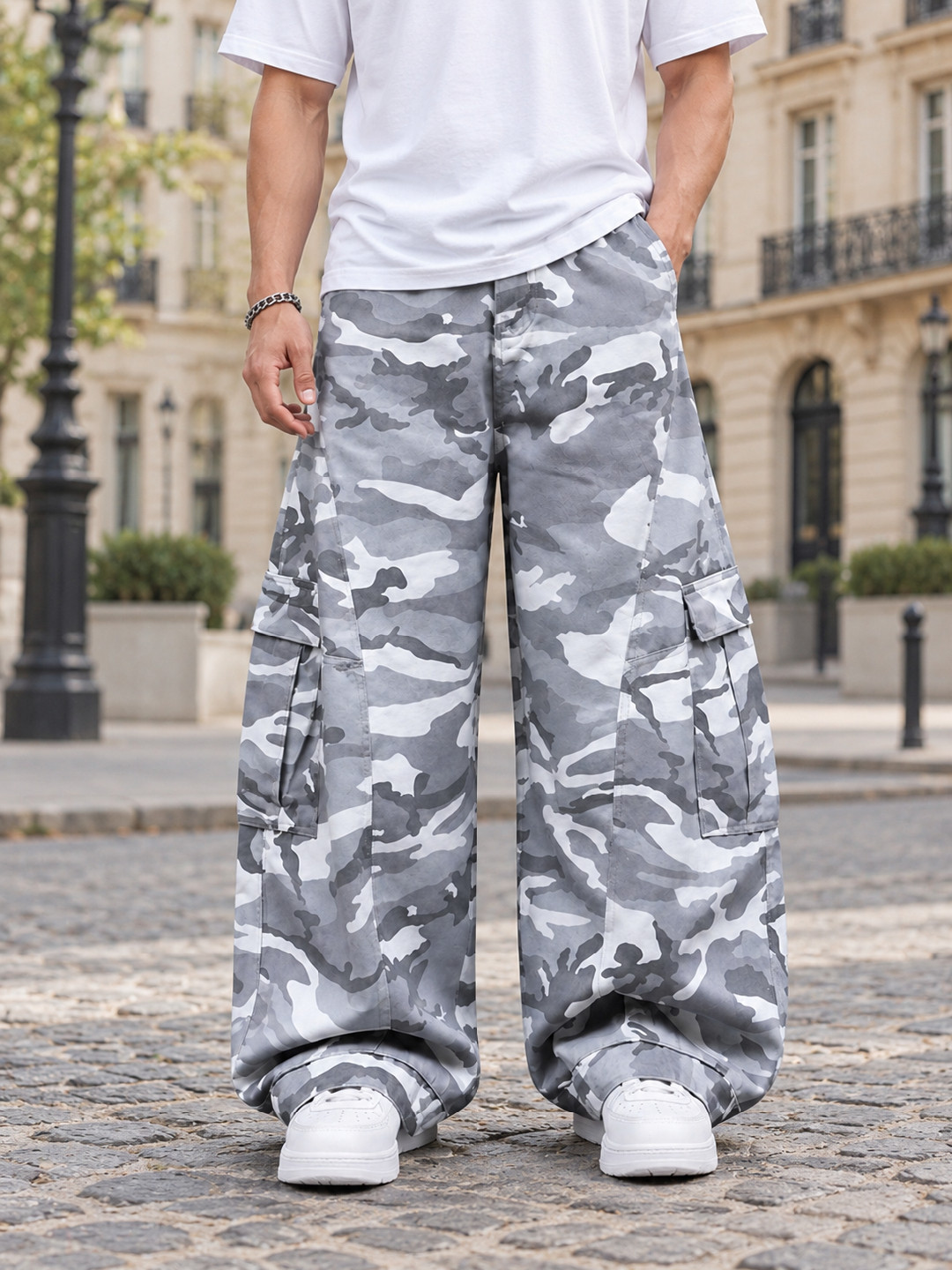 StyleCast Men Camouflage Printed Trousers