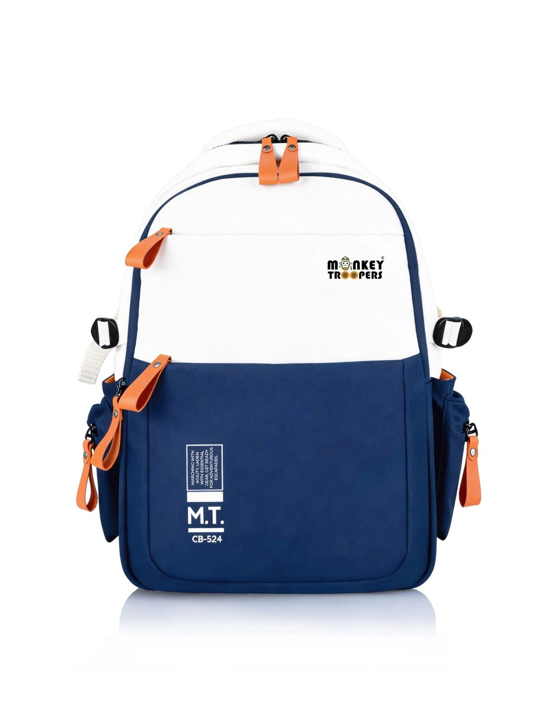 MONKEY TROOPERS Bouje 27L Laptop Backpack Bag for Men & Women