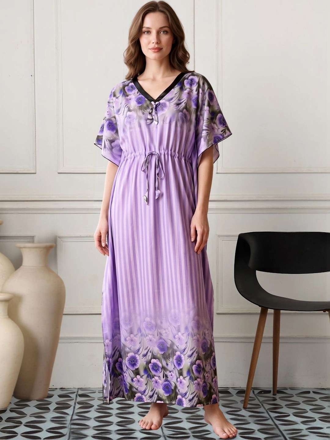 ETC Printed Maxi Nightdress
