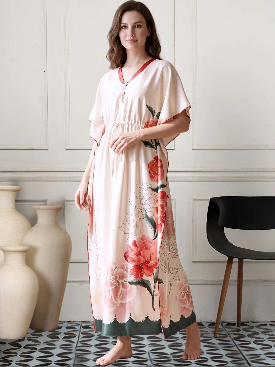 ETC Printed Maxi Nightdress