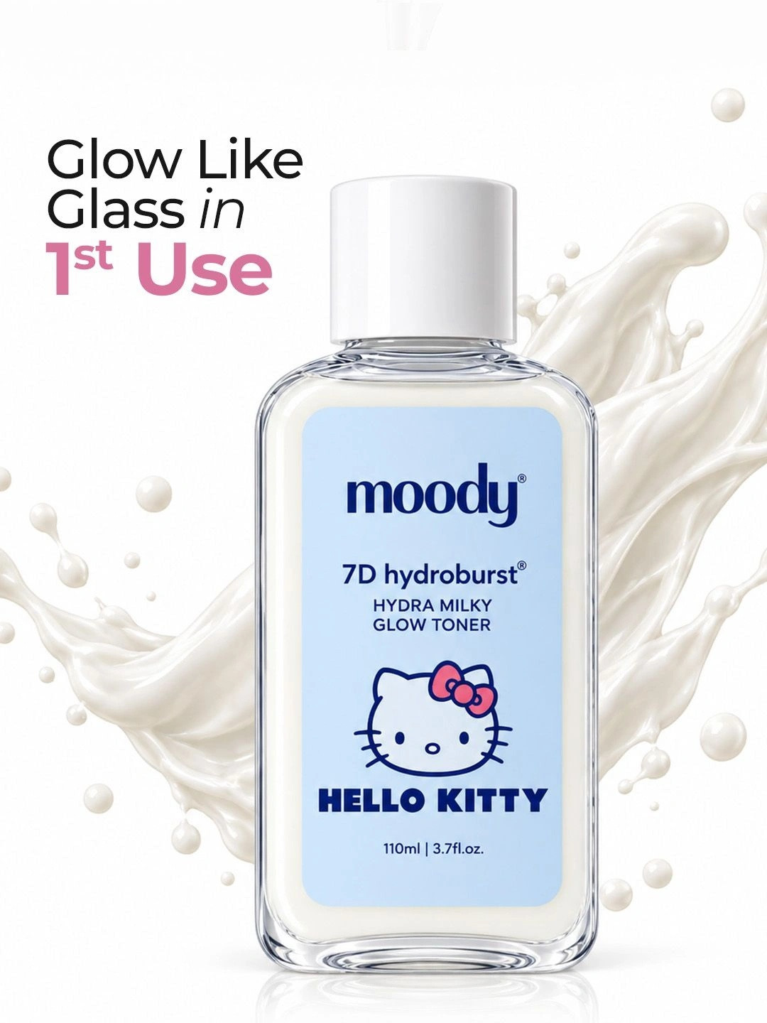 MOODY 7D HydroBurst Hydra Milky Mochi Toner for Face - 110 ml