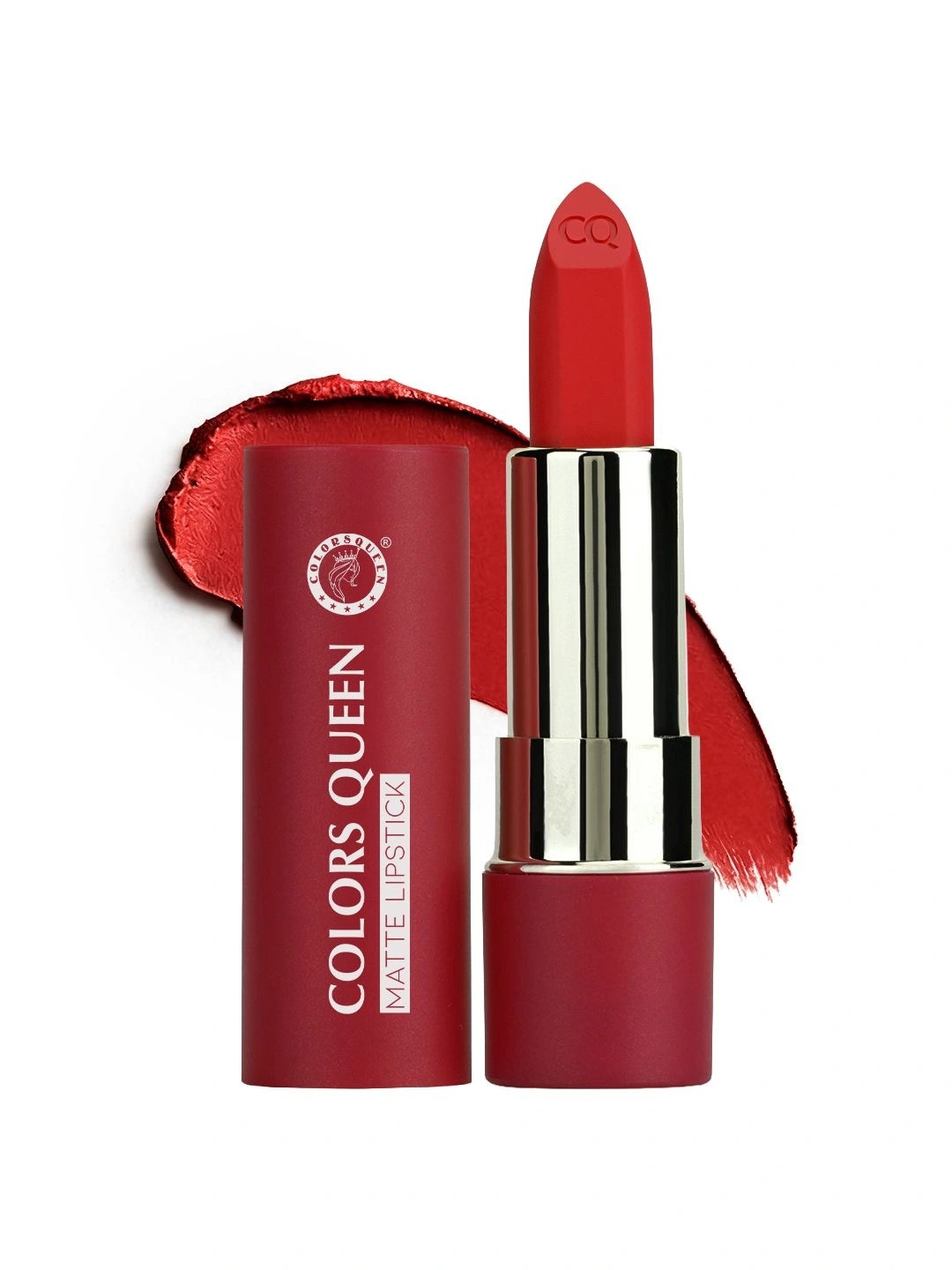 Colors Queen Lippie Creamy Long Lasting Matte Lipstick With Jojoba Oil 5g - Chilly Red 06