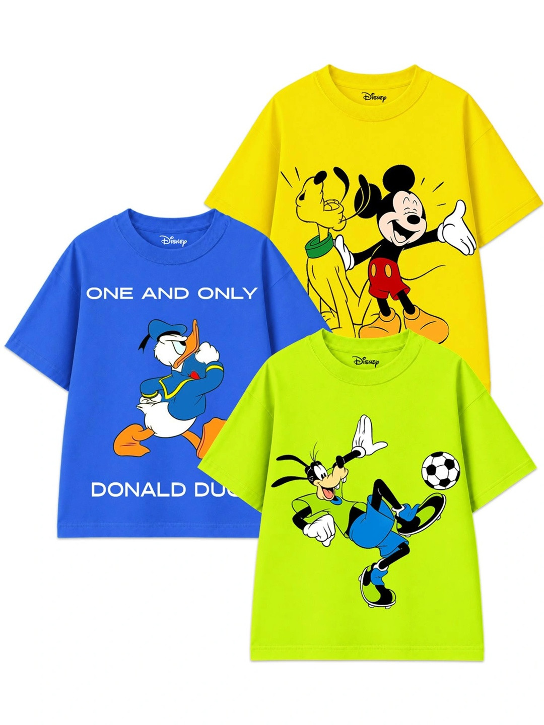 YK Disney Boys Cotton Tshirts