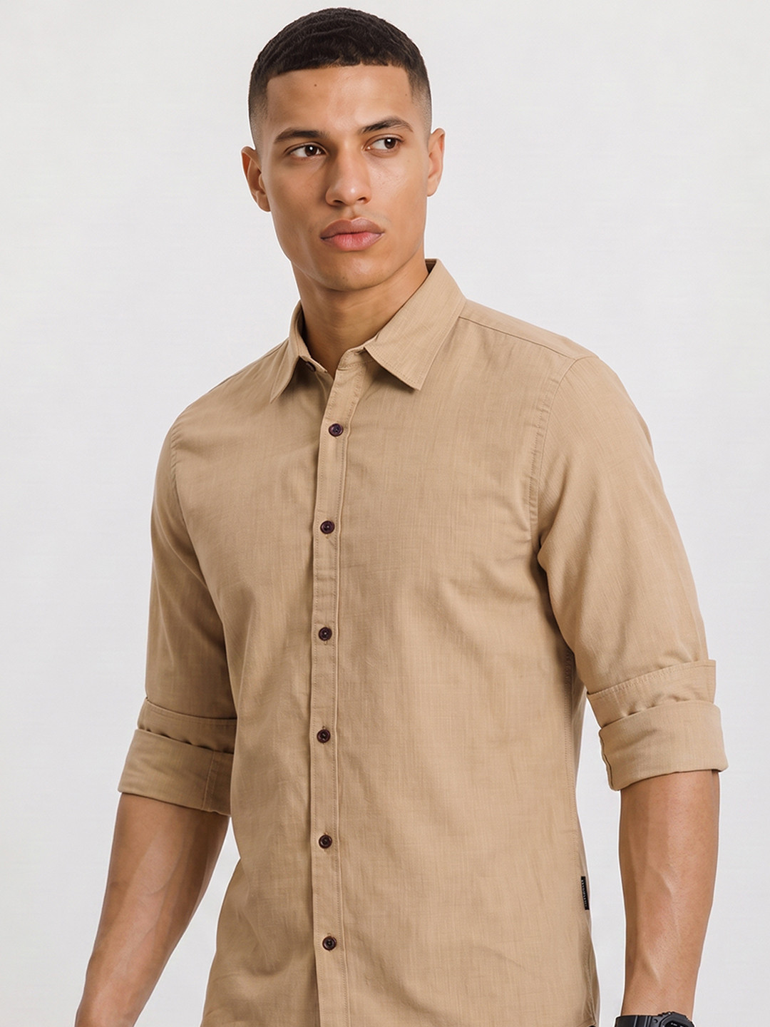 Roadster Life Co. Premium Textured Shirt