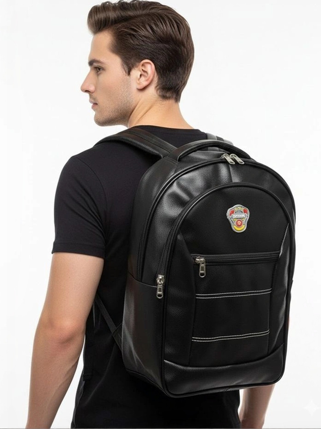 EVLINLIFESTYLE Men Applique Backpack
