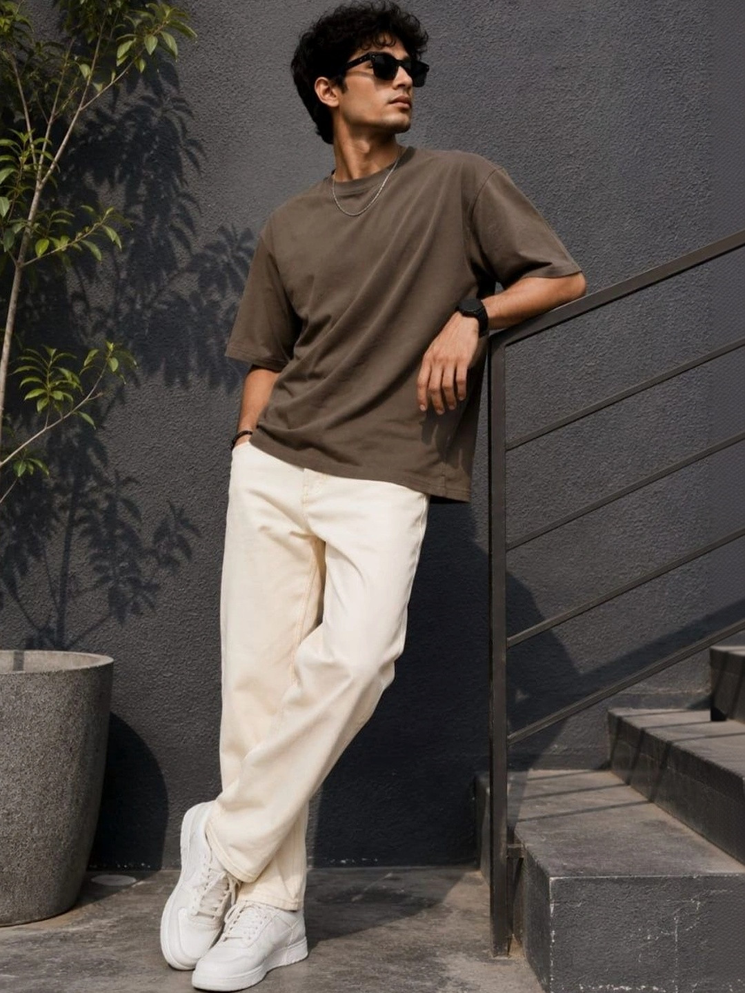 CUTOFF Men Regular Fit High-Rise Jeans