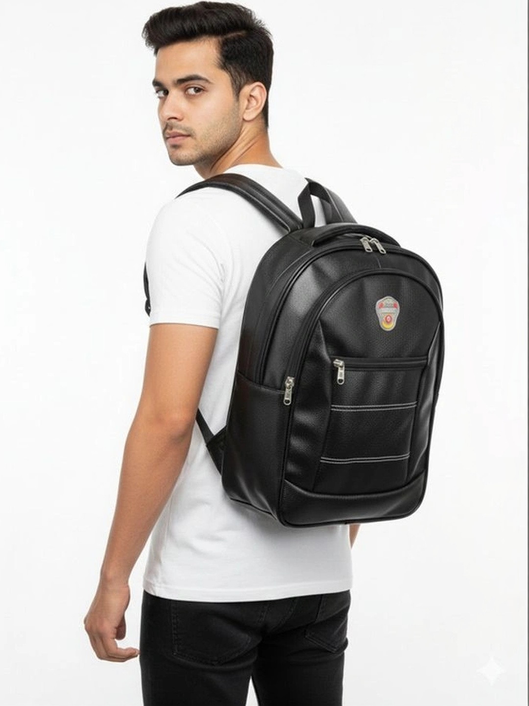EVLINLIFESTYLE Unisex Kids Contrast Detail Backpack