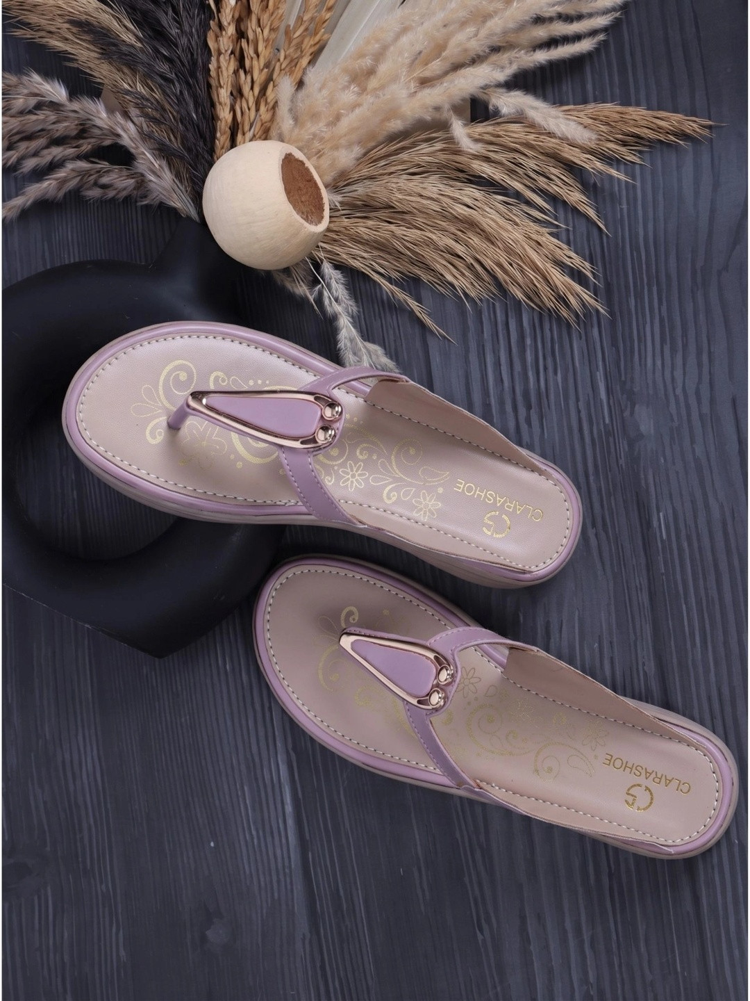 CLARASHOE Women PU Comfort Flats