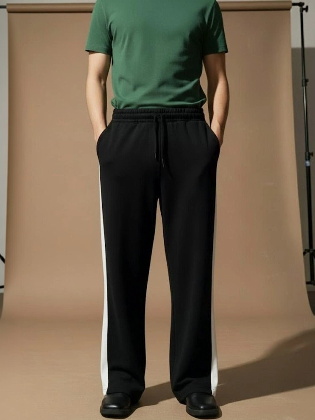 PROGENY Men Striped Track Pants