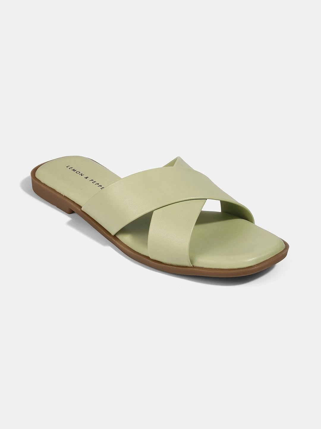 LEMON & PEPPER Women Open Toe Flats
