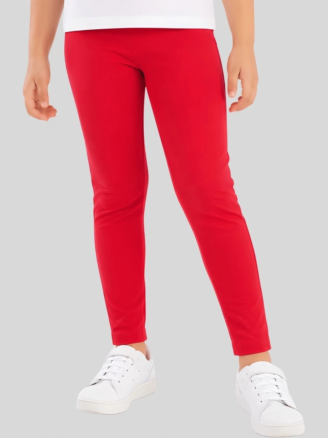 PILOLO Girls Mid-Rise Ankle-Length Leggings