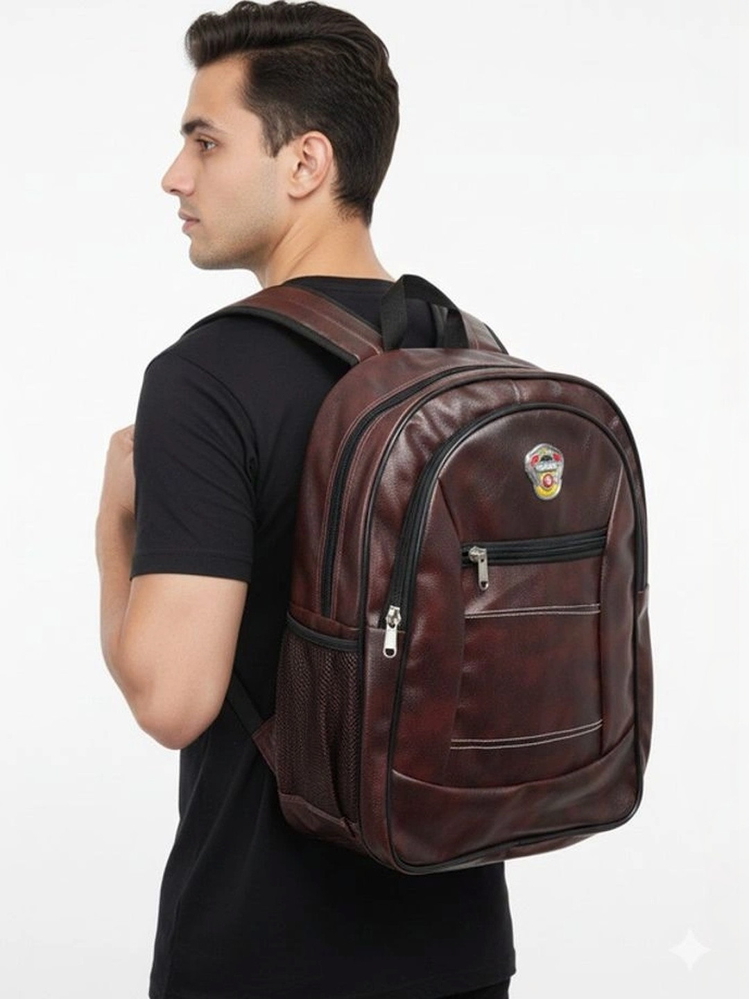 EVLINLIFESTYLE Adults-Unisex Contrast Detail Backpack