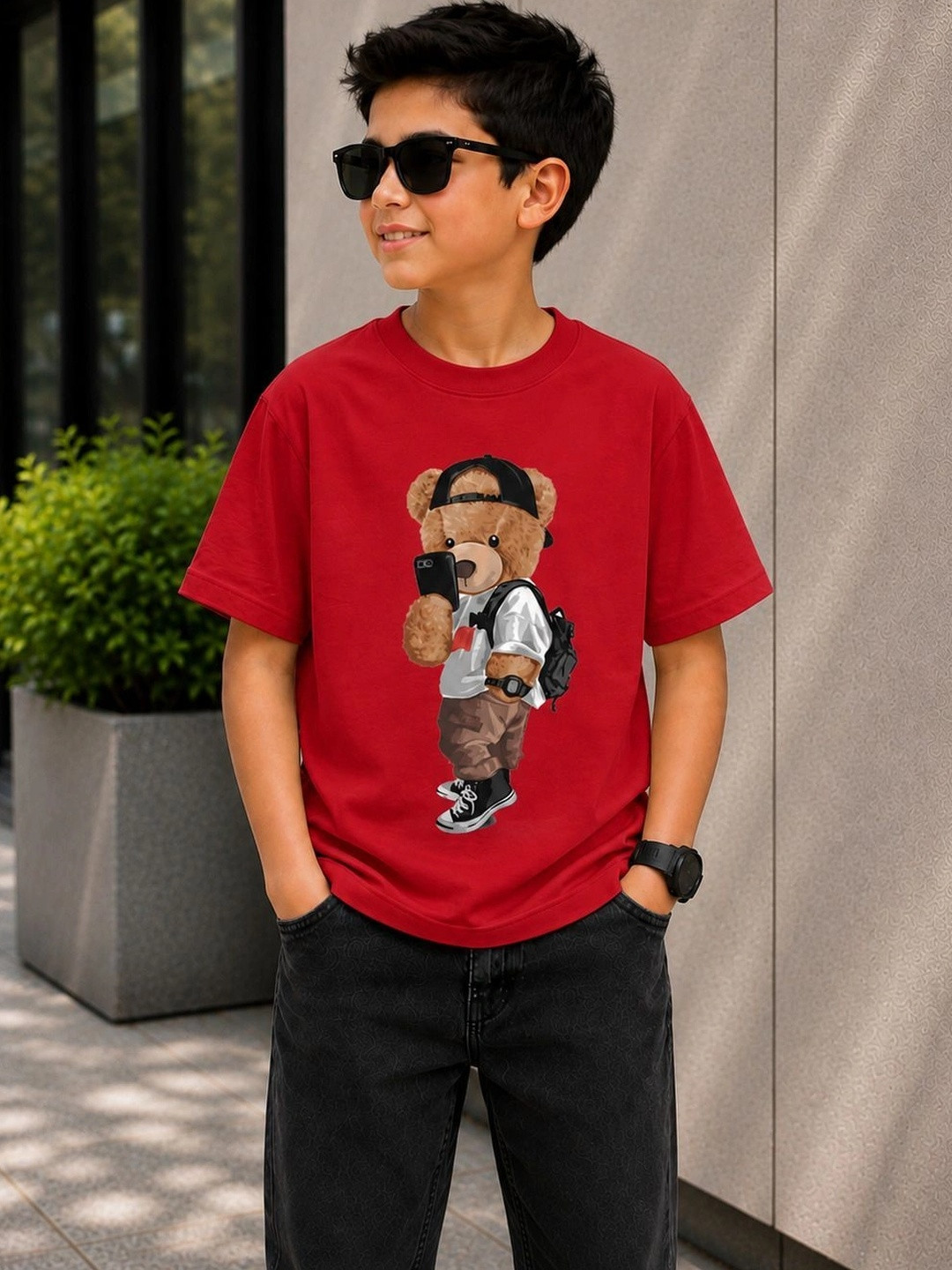Killer Boys Printed Pure Cotton T-shirt