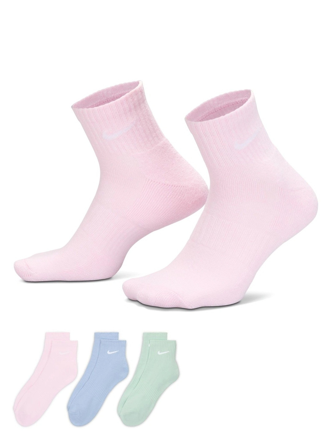 Nike Everyday Cushioned Training Ankle Socks (3 Pairs)