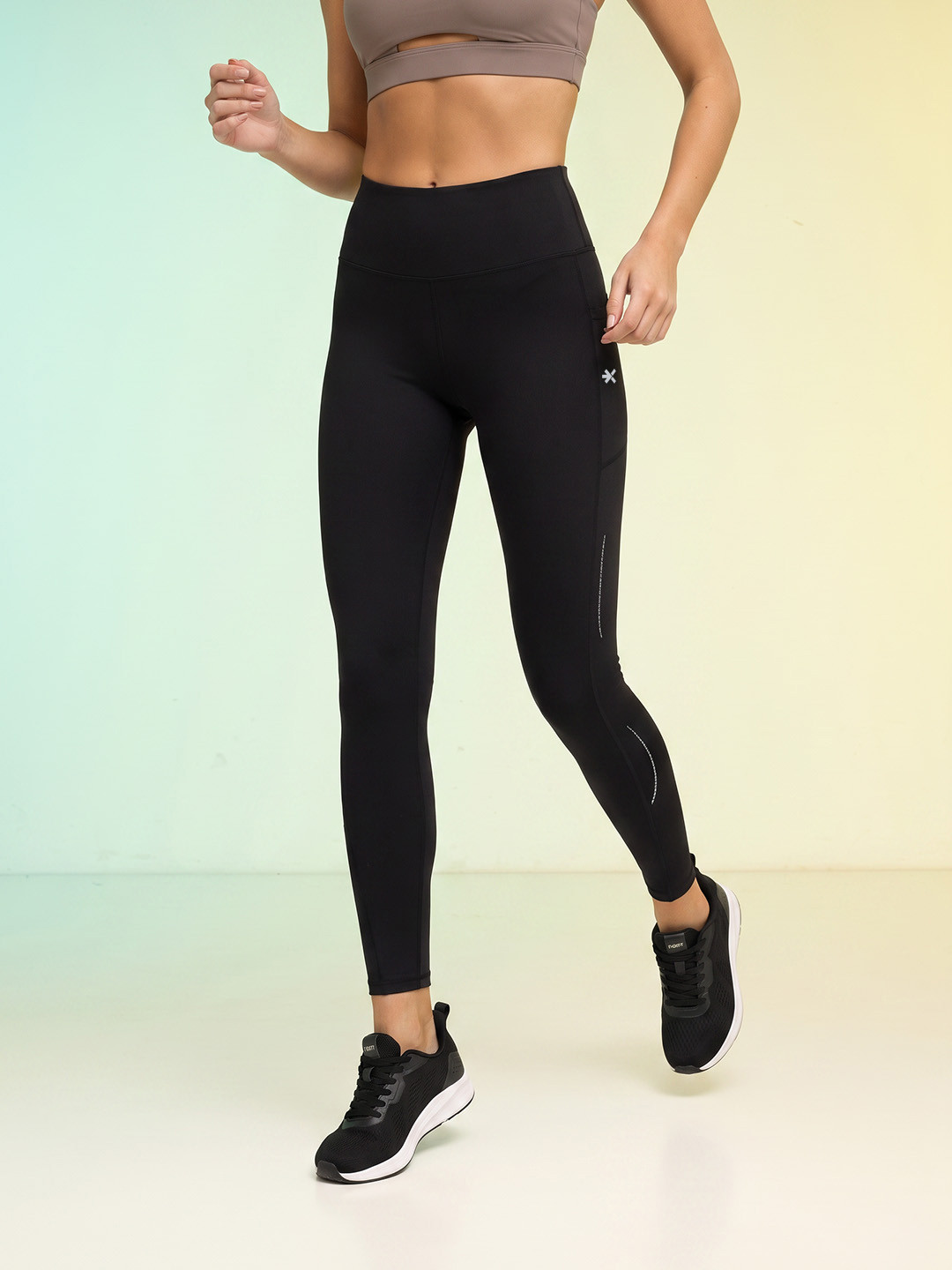 HRX by Hrithik Roshan High-Rise Ankle Length Tights