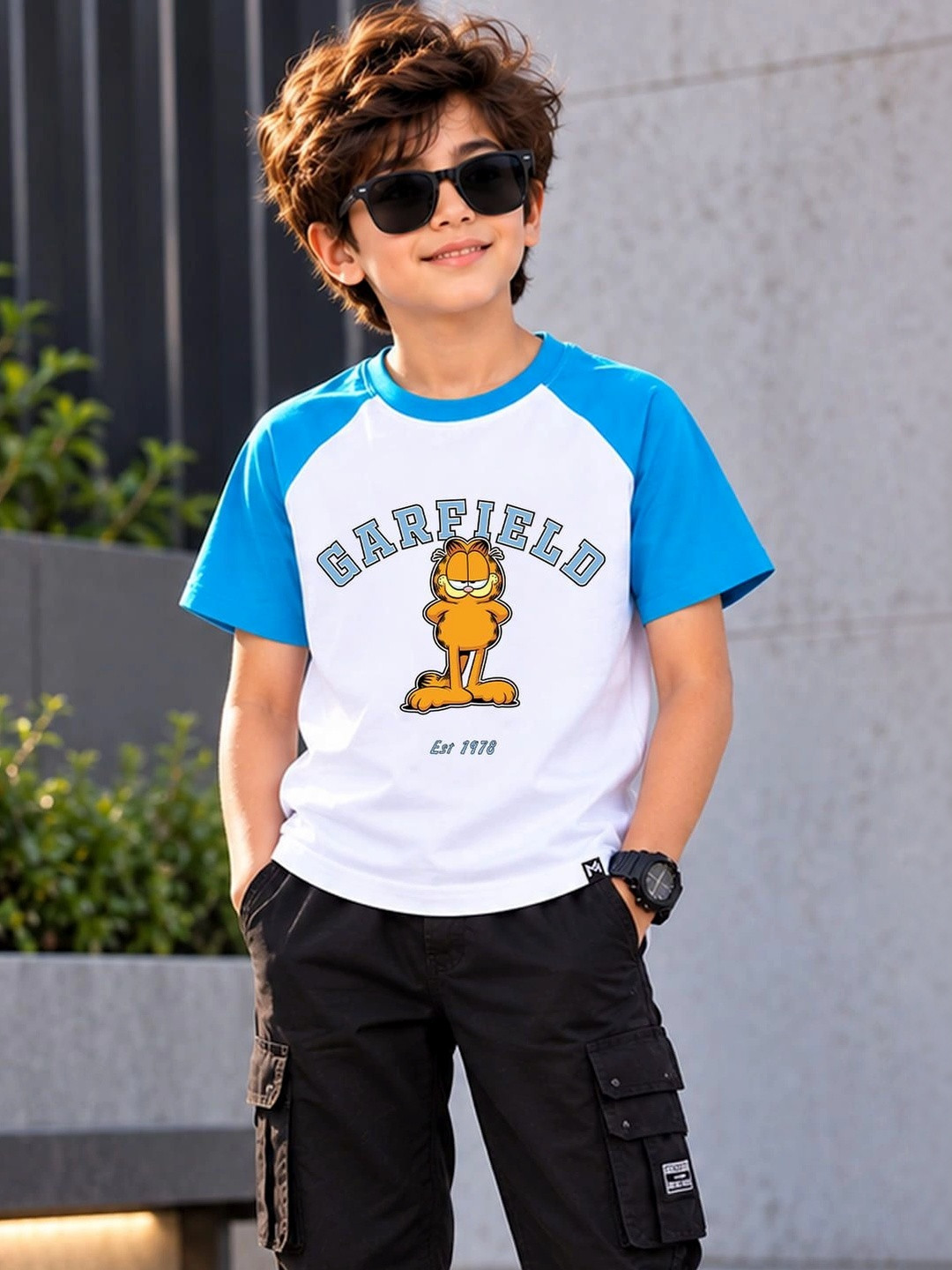 YK X Minute Mirth Boys Cotton Tshirts