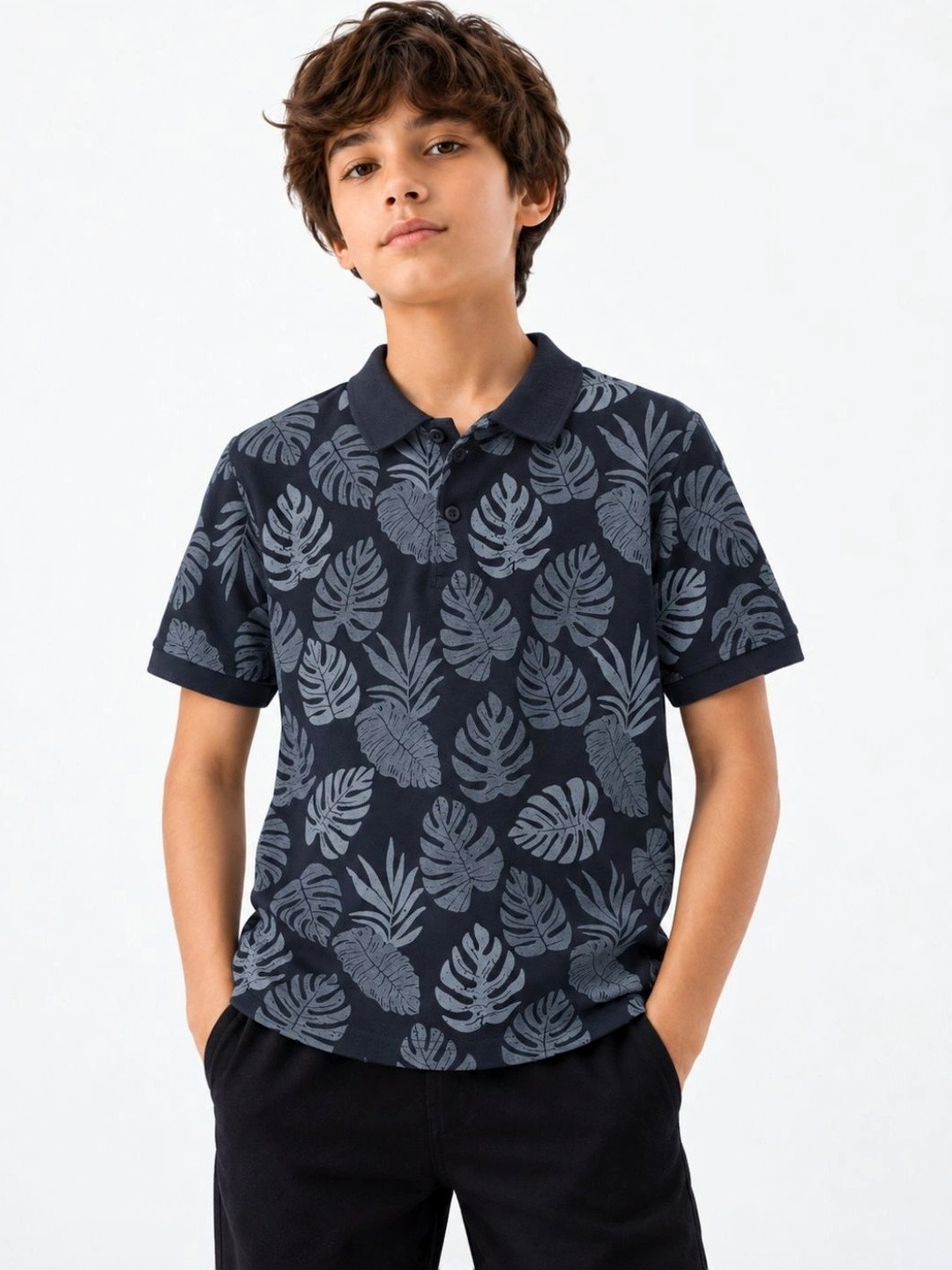 Alan Jones Boys Printed Cotton Tshirts