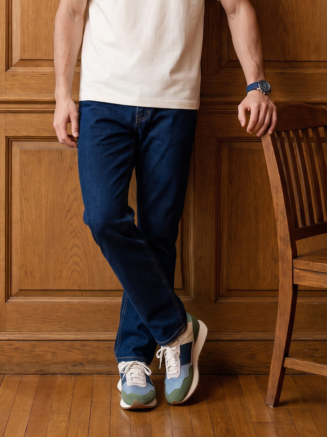 Aeropostale Men Straight Fit Stretchable Jeans