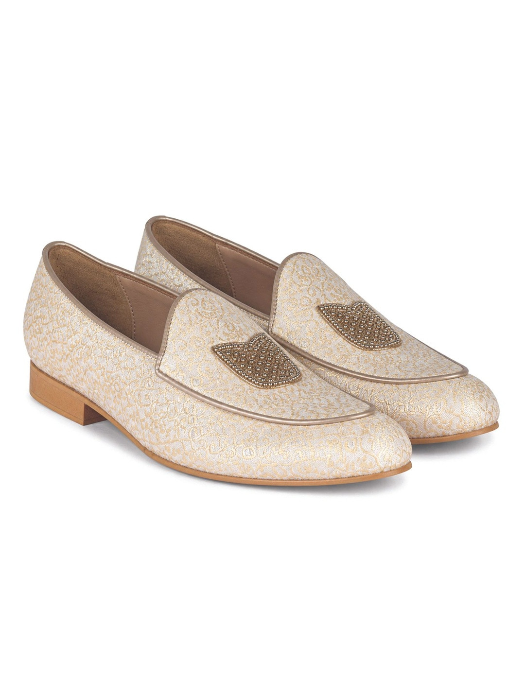 TANNY SHOES Men Printed Mojaris